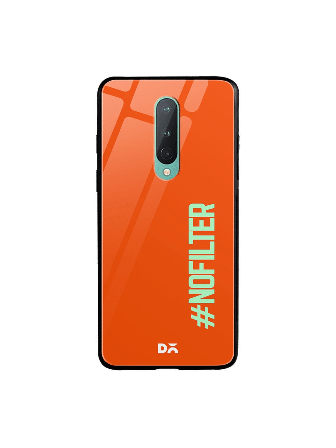 

DailyObjects Red & Green No Filter OnePlus 8 Glass Case