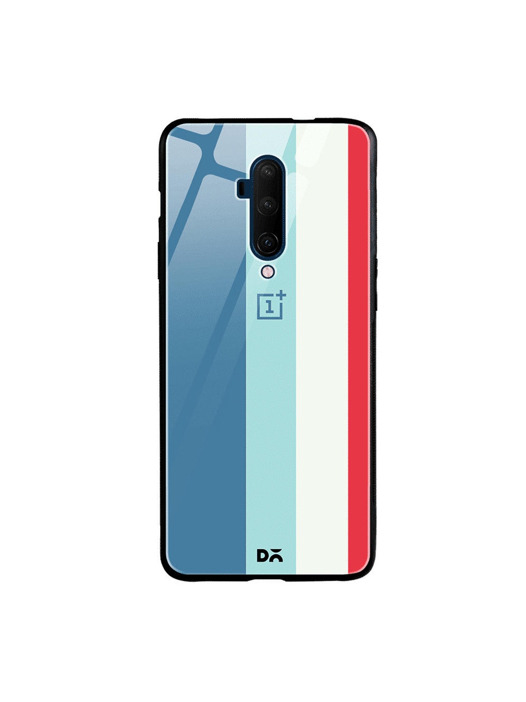 

DailyObjects Blue & White Vertical OnePlus 7 Pro Glass Case