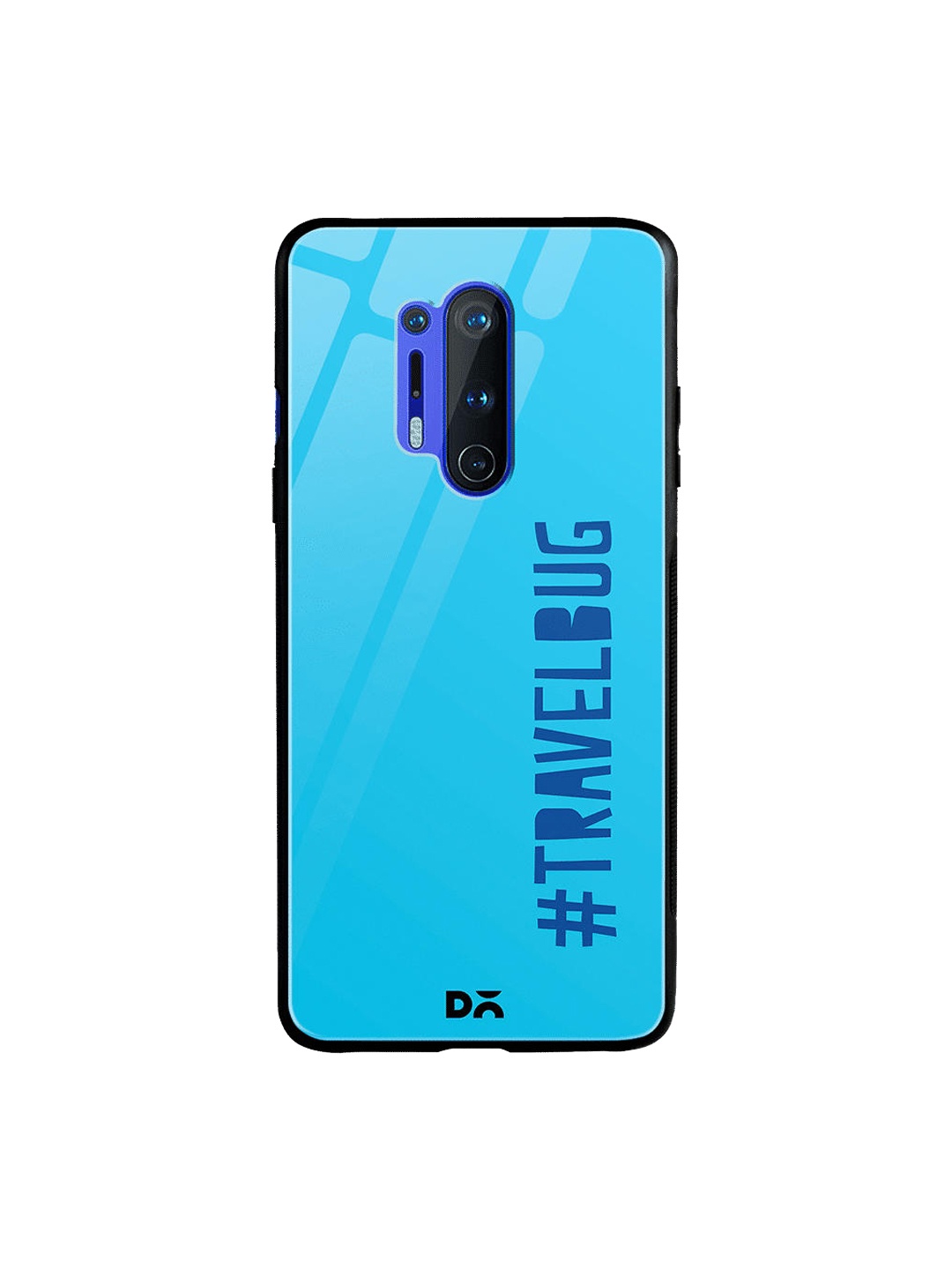 

DailyObjects Blue Travel Bug OnePlus 8 Pro Glass Case