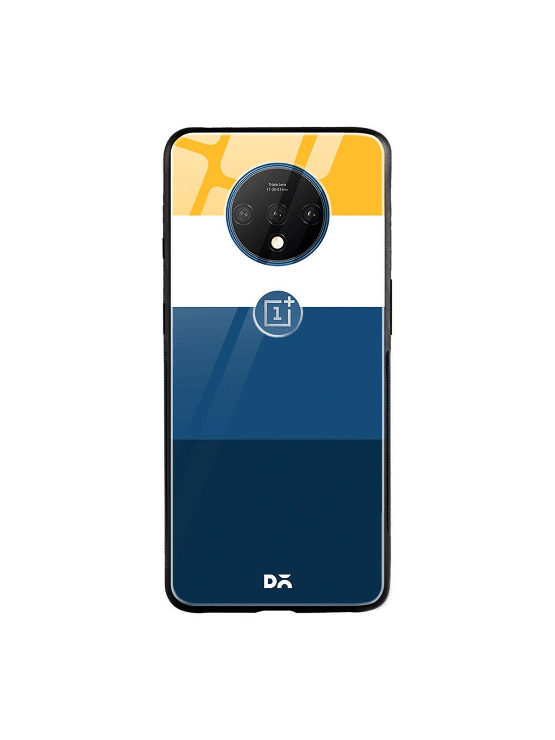 

DailyObjects Blue & Yellow Sunrise Quad OnePlus 7T Glass Case