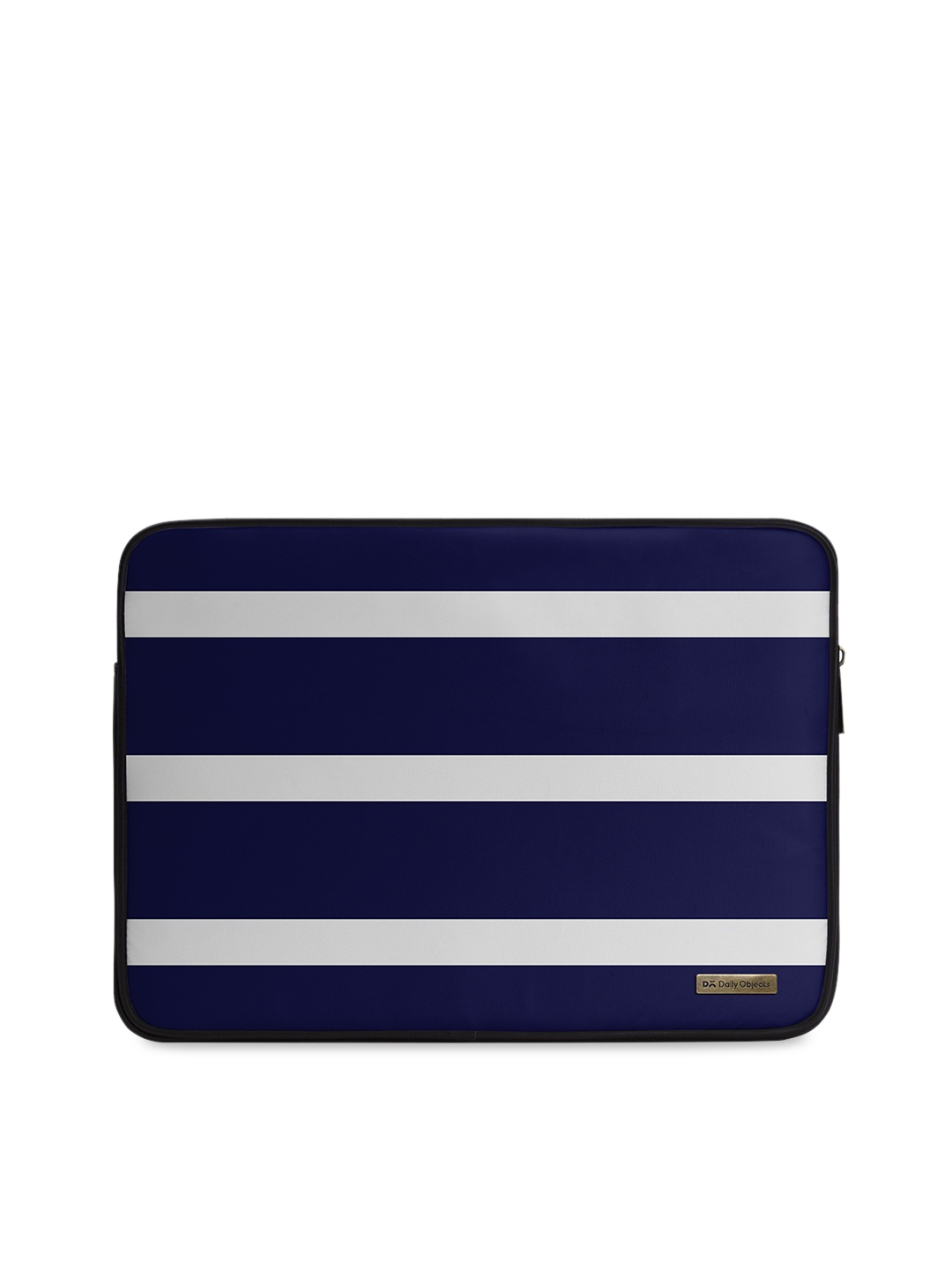 

DailyObjects Unisex Navy Blue & White Striped 13 inch Laptop Sleeve