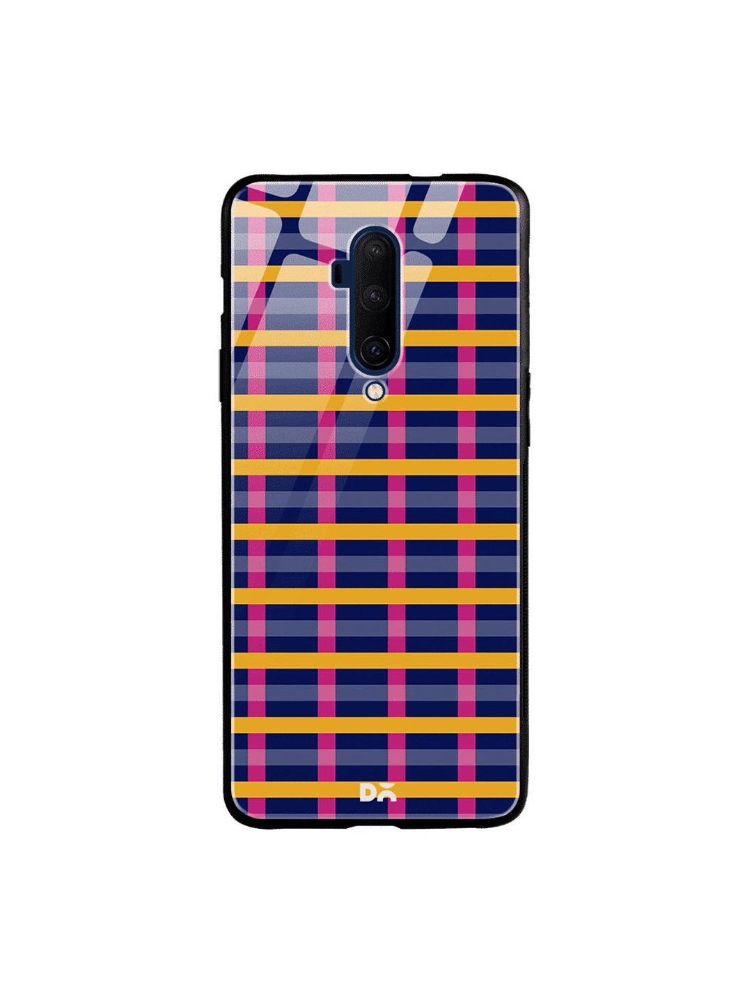 

DailyObjects Blue & Pink Multi Pipes OnePlus 7 Pro Glass Case
