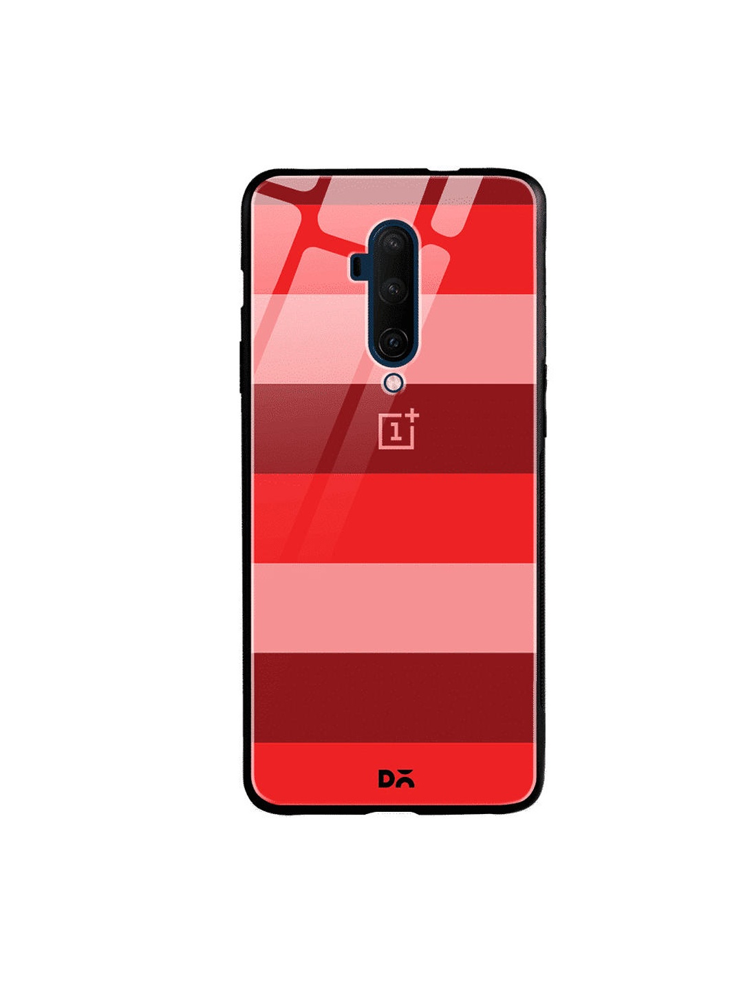 

DailyObjects Pink & Red Berry Lines OnePlus 7 Pro Glass Case