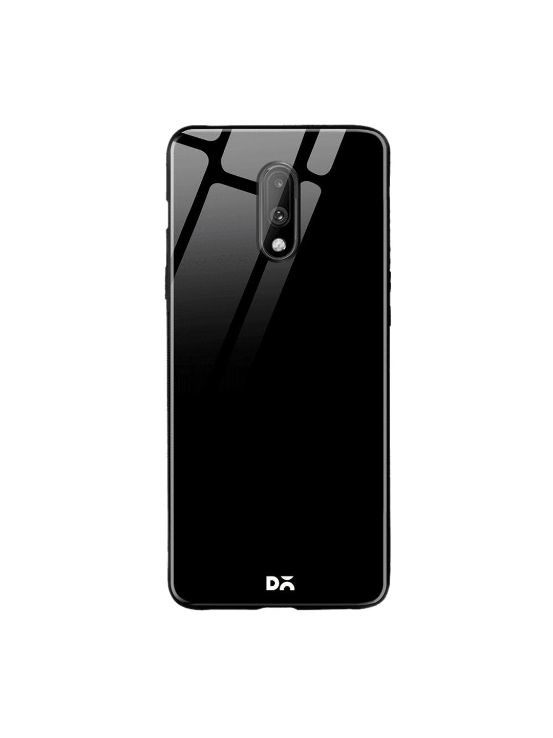 

DailyObjects Black Jet OnePlus 7 Glass Case