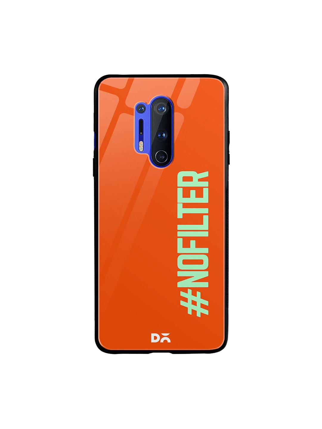 

DailyObjects Red & Green No Filter OnePlus 8 Pro Glass Case