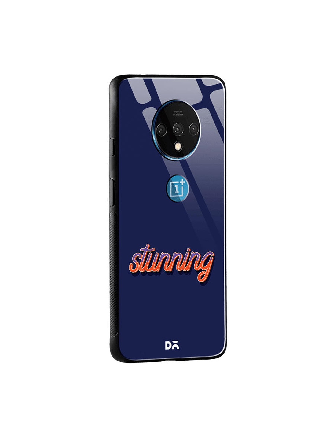 

DailyObjects Blue & Red Stunning OnePlus 7T Glass Case