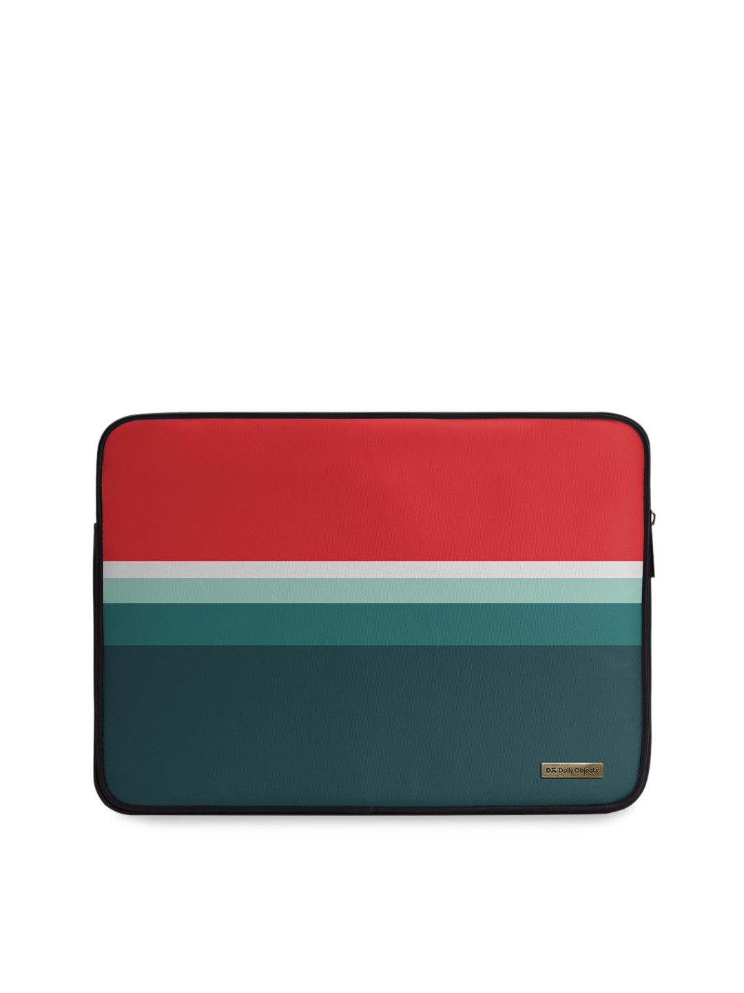 

DailyObjects Unisex Red & Navy Blue Colourblocked Laptop Sleeve