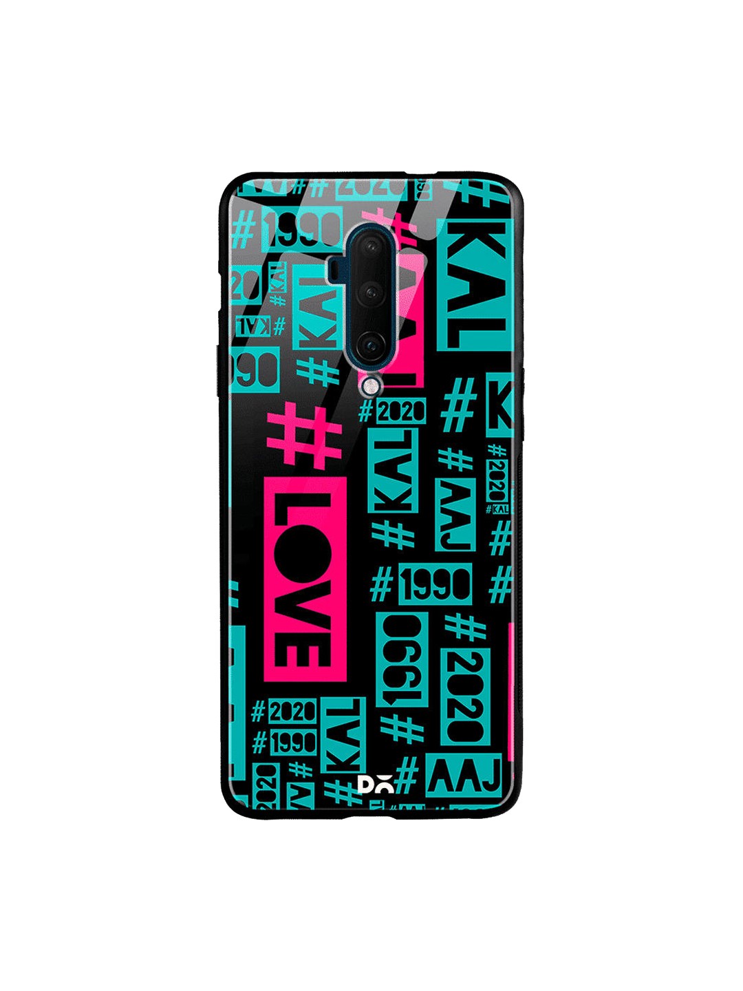 

DailyObjects Black & Blue Love Stories OnePlus 7 Pro Glass Case