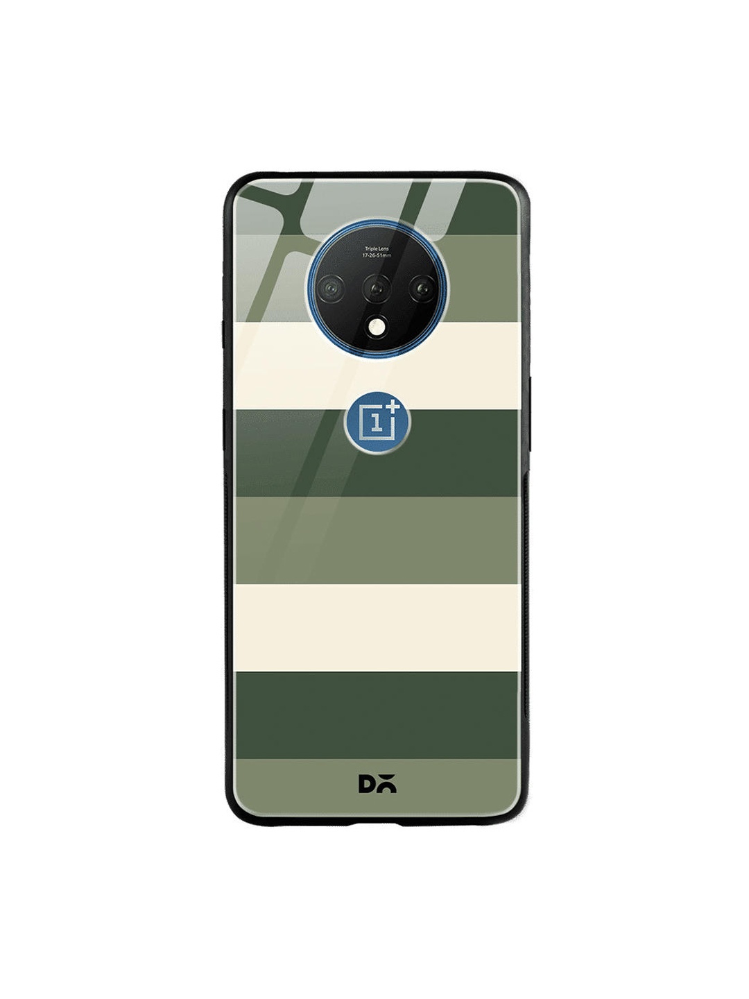 

DailyObjects Green & Beige Camo Lines OnePlus 7TGlass Cover