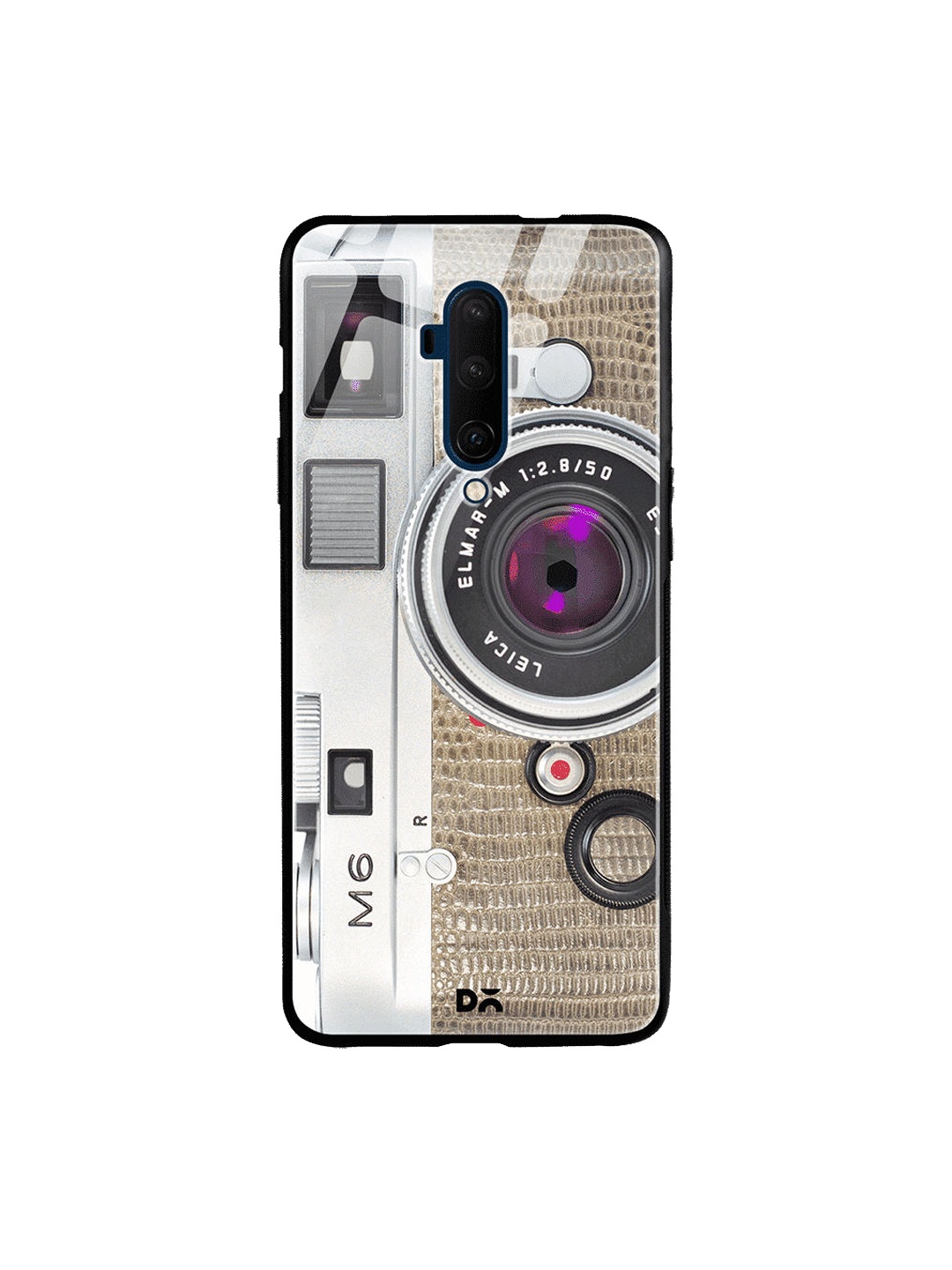 

DailyObjects Brown & Grey Leica M6 Camera OnePlus 7 Pro Glass Case