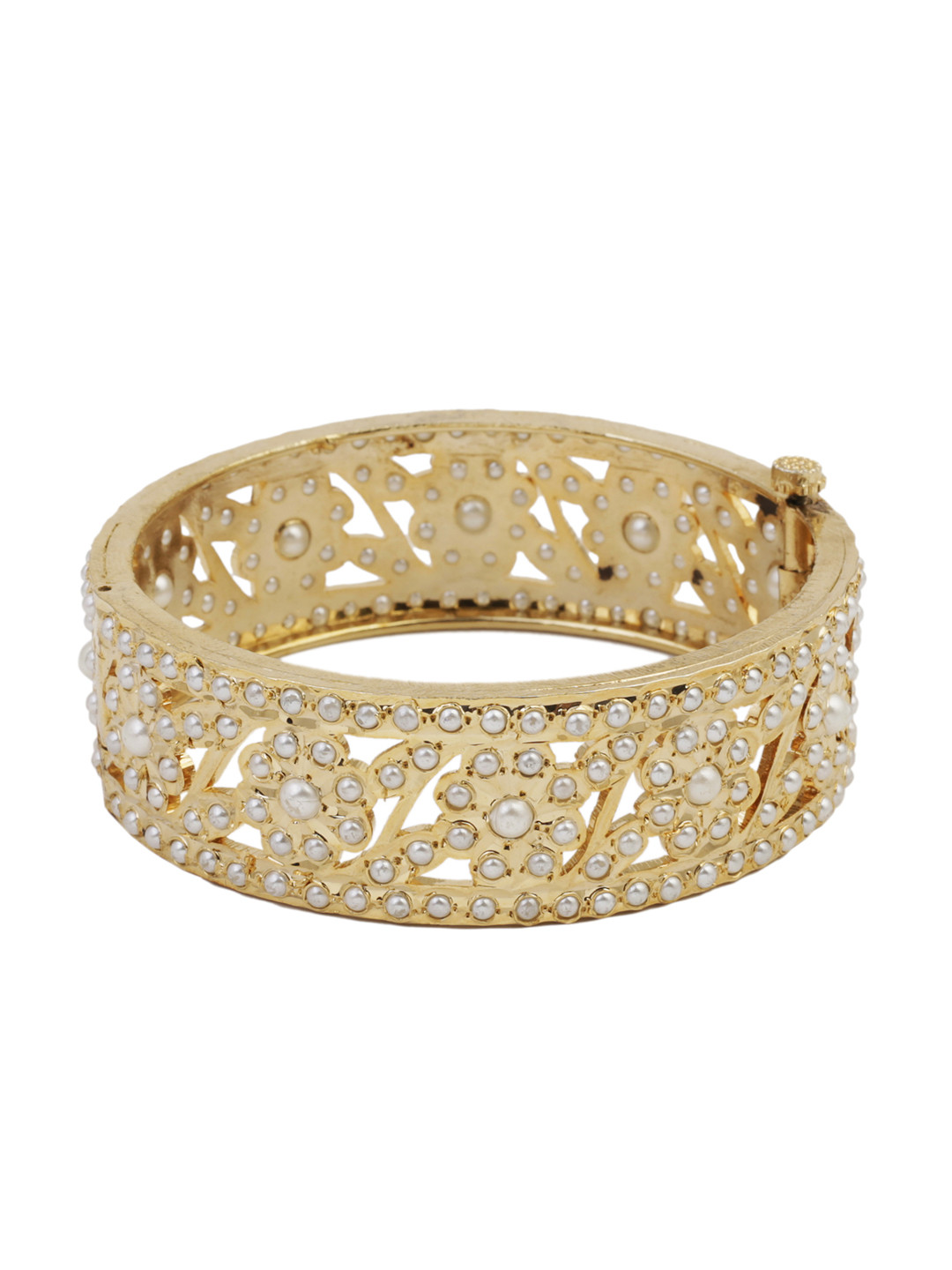 

DUGRISTYLE Gold-Plated Metal Cuff Bracelet