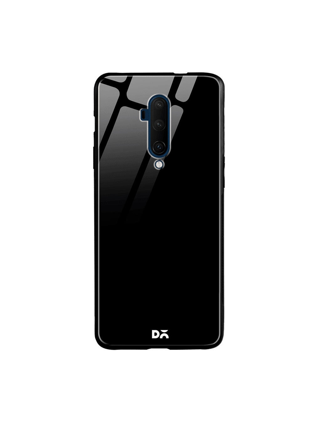 

DailyObjects Black Jet OnePlus 7T Pro Glass Case