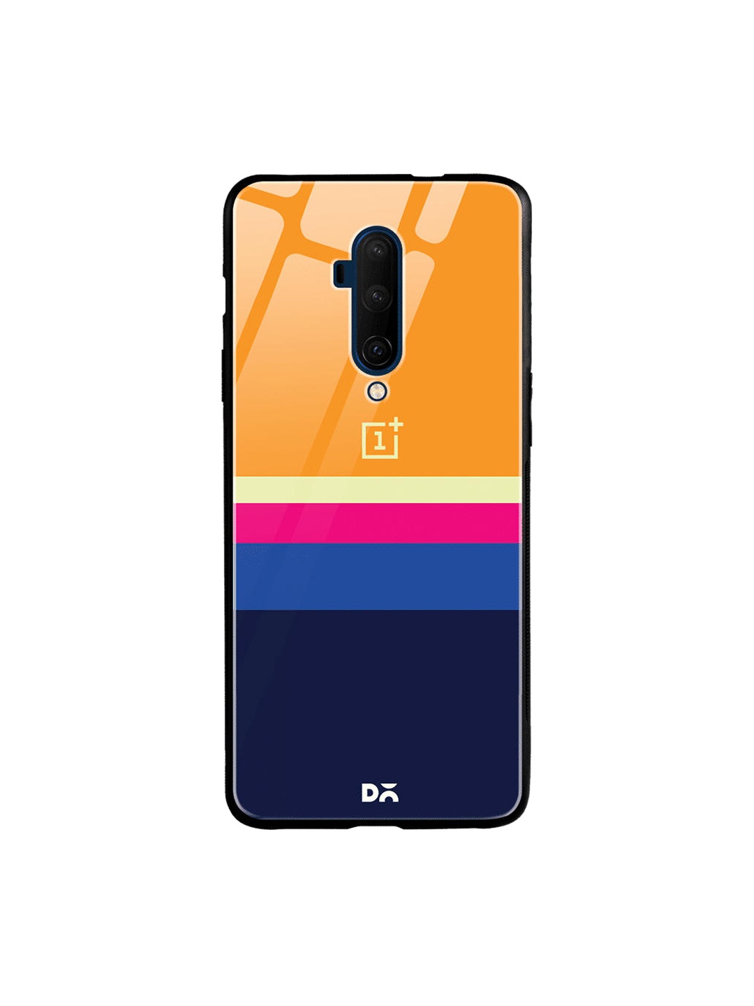 

DailyObjects Blue & Yellow OnePlus 7T Pro Glass Case