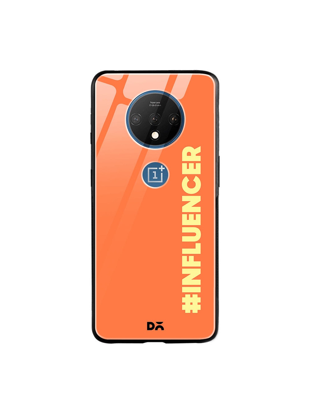

DailyObjects Orange & Yellow Influencer OnePlus 7T Glass Case