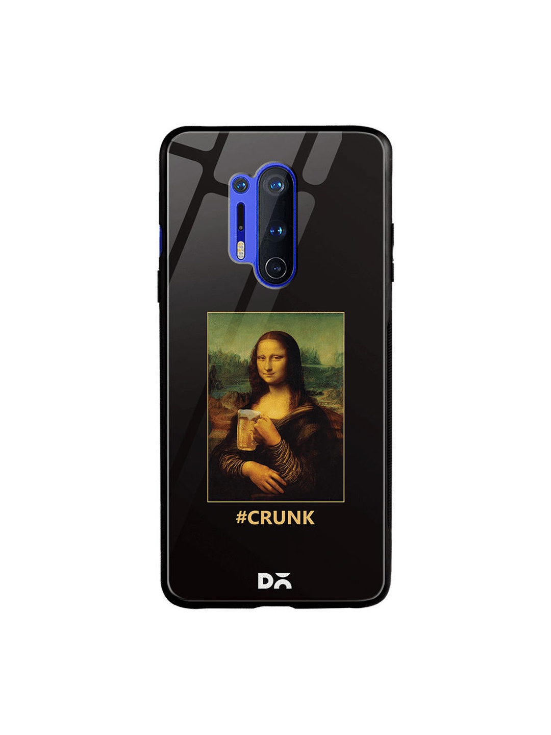 

DailyObjects Black & Brown Crunk OnePlus 8 Pro Glass Cover