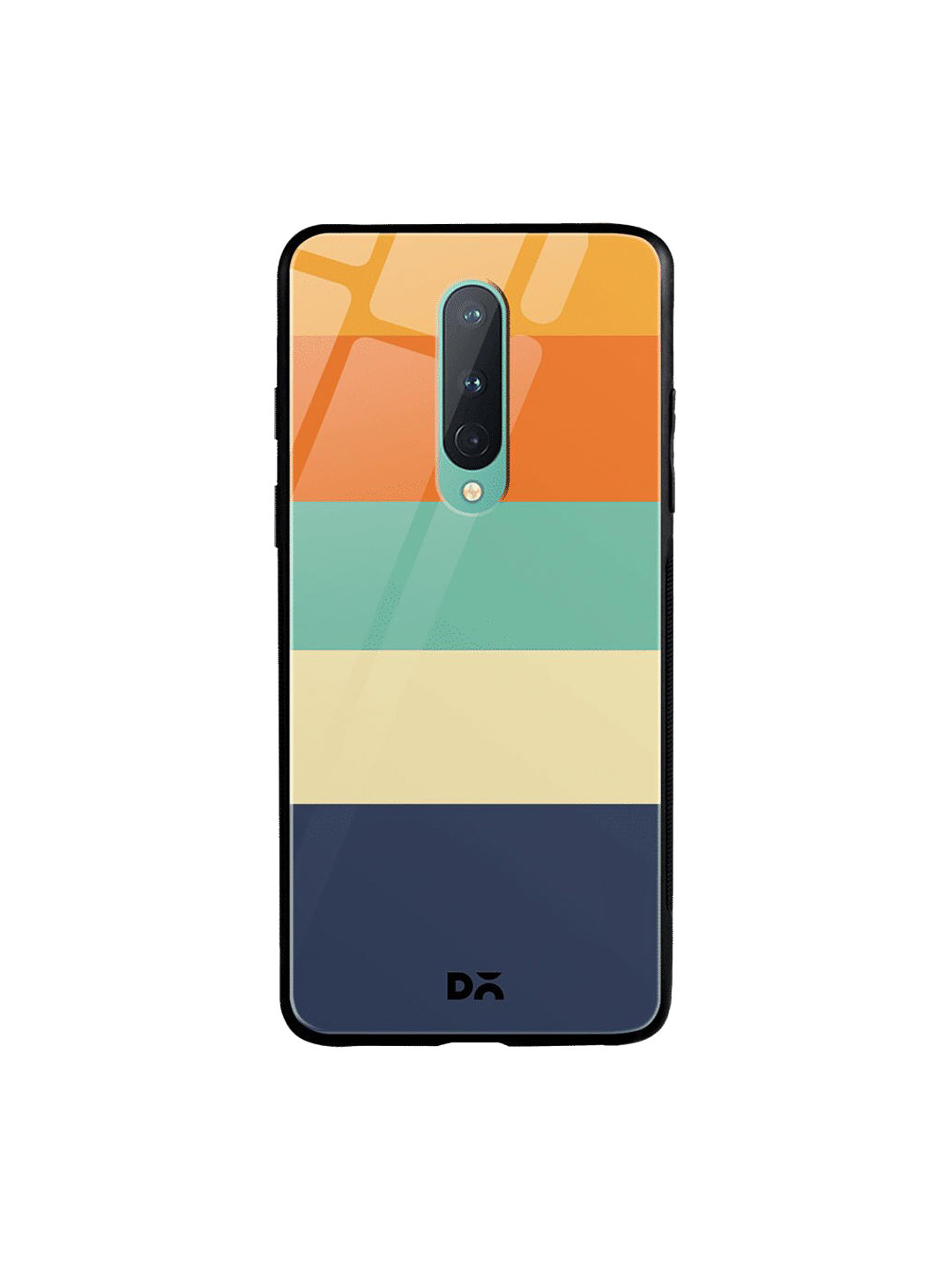 

DailyObjects Orange & Green Orange Quin OnePlus 8 Glass Case