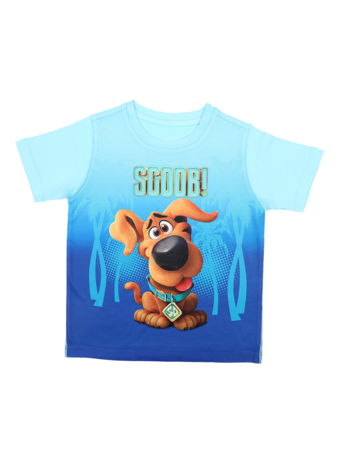

Scooby-Doo Boys Blue Printed Round Neck T-shirt
