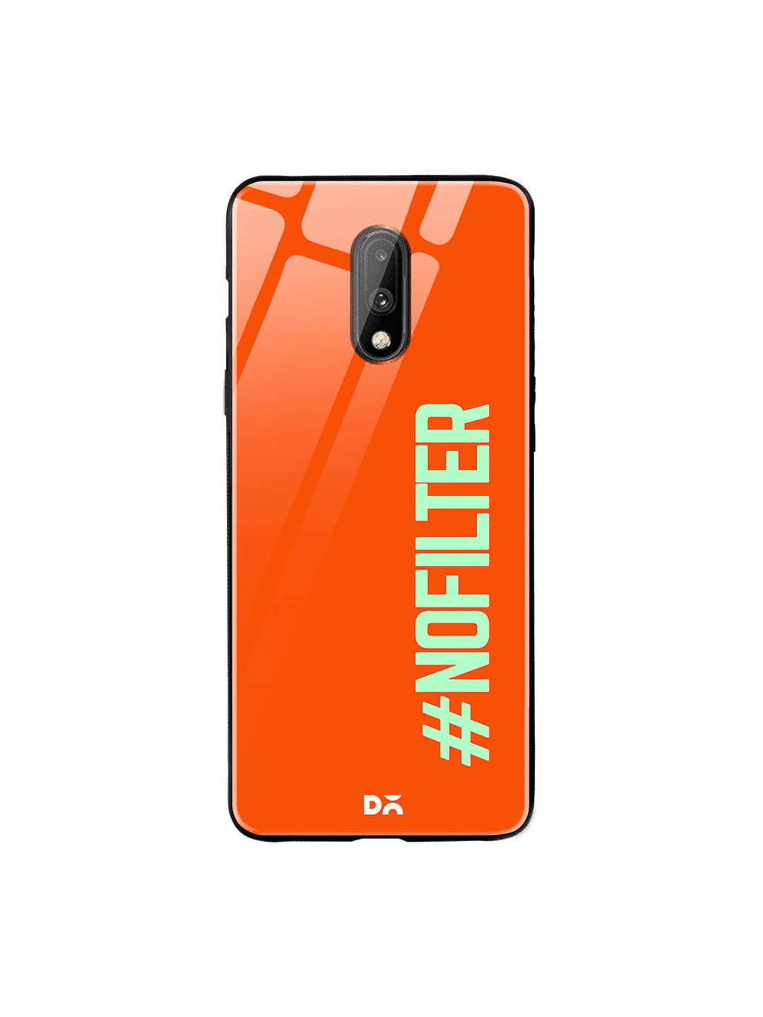 

DailyObjects Red & Green No Filter OnePlus 7 Glass Case