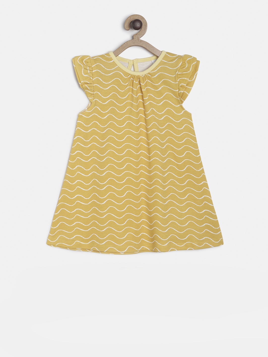 

MINI KLUB Girls Multicoloured Printed A-Line Dress, Multi