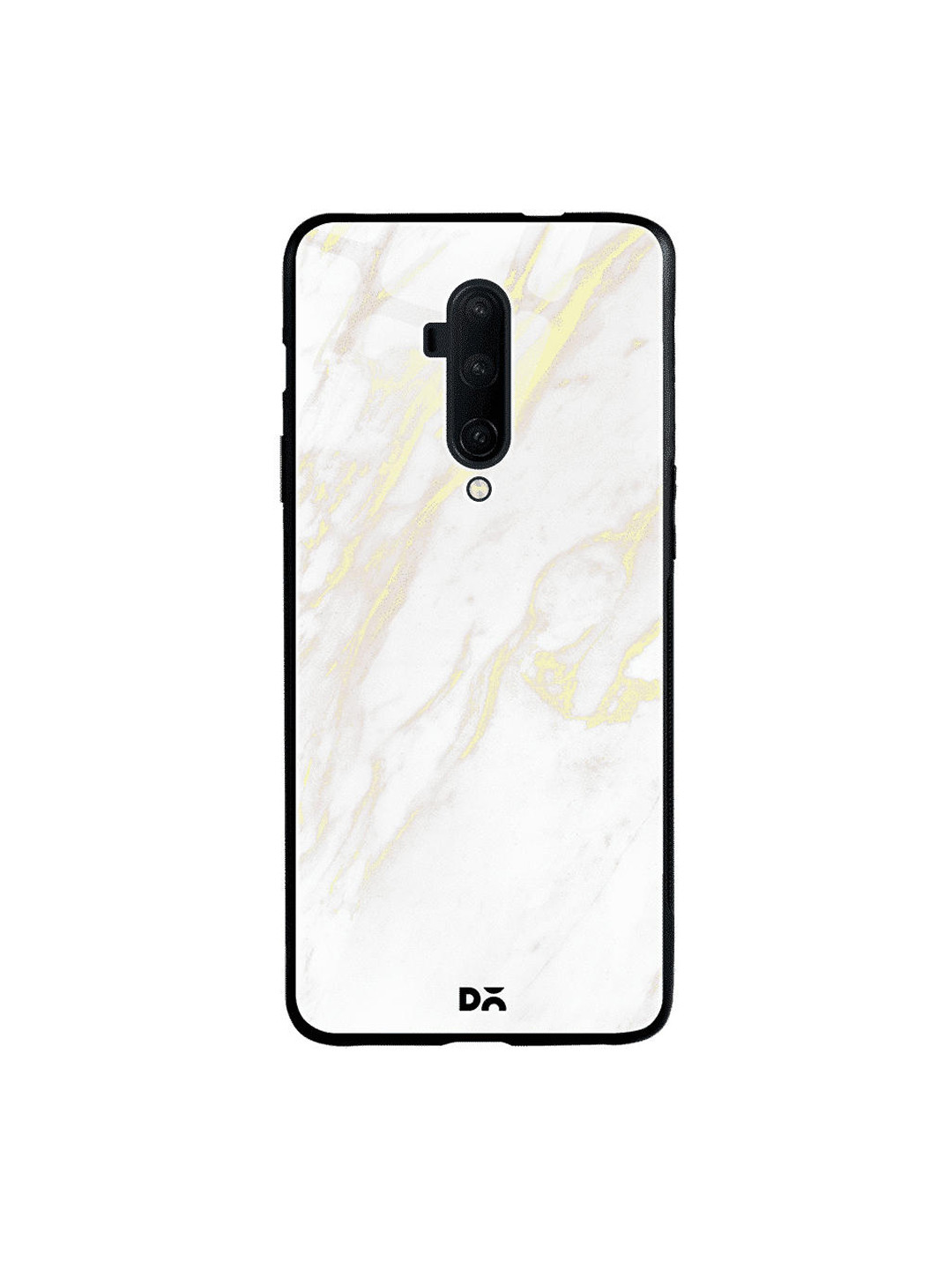 

DailyObjects White & Yellow Marble 2 OnePlus 7 Pro Glass Case