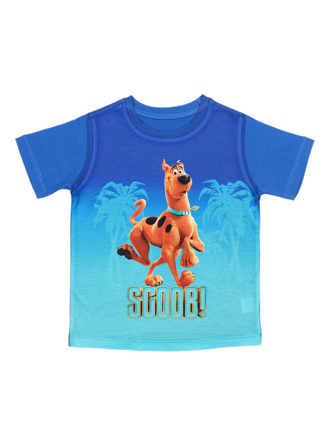

Scooby-Doo Boys Blue Printed Round Neck T-shirt