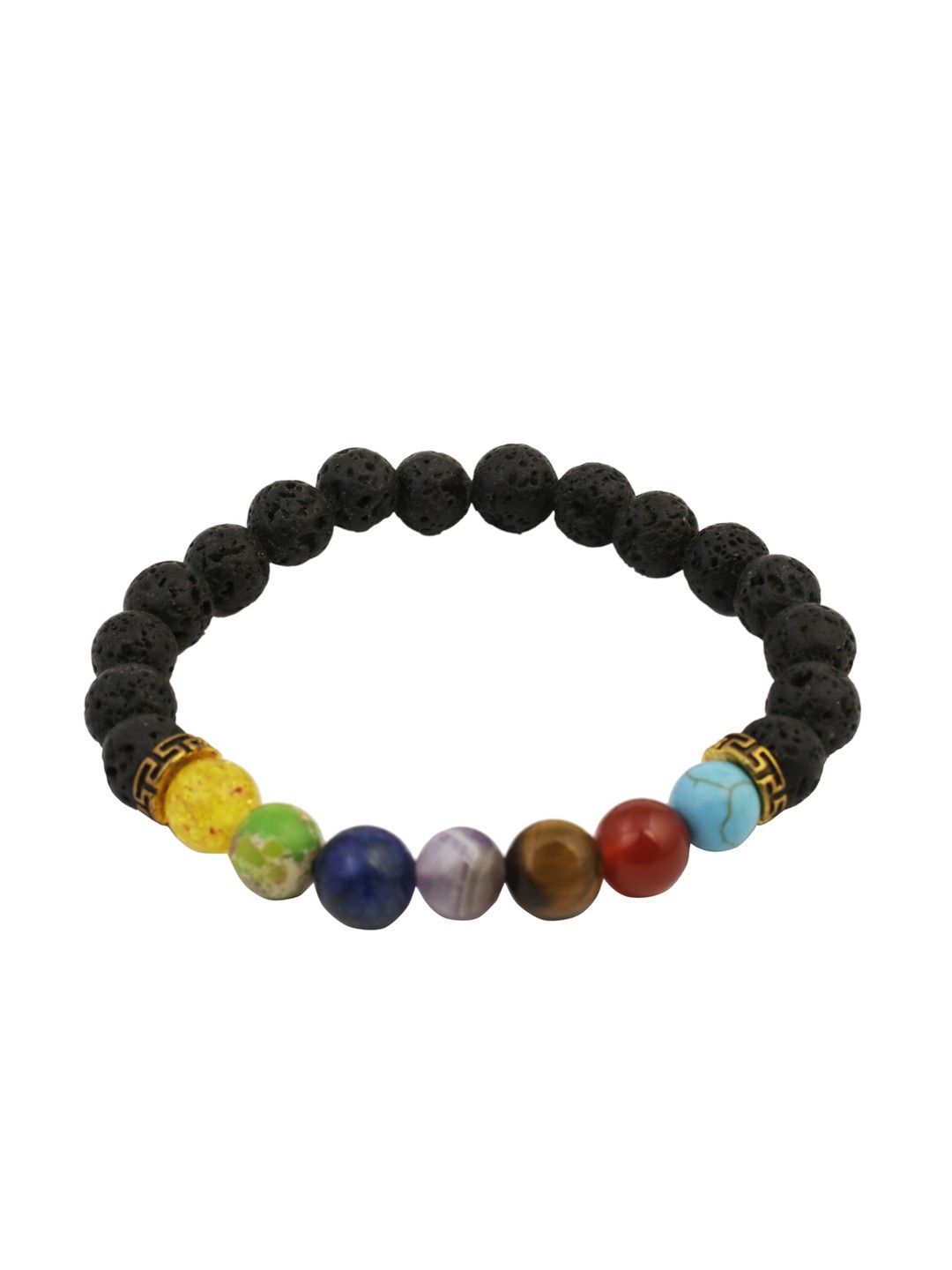 

DUGRISTYLE Women Multicoloured Chakra Bracelet, Multi