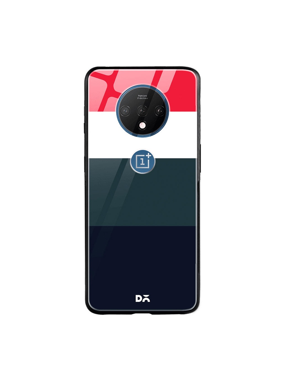 

DailyObjects Blue & Green Deep Quad OnePlus 7T Glass Case