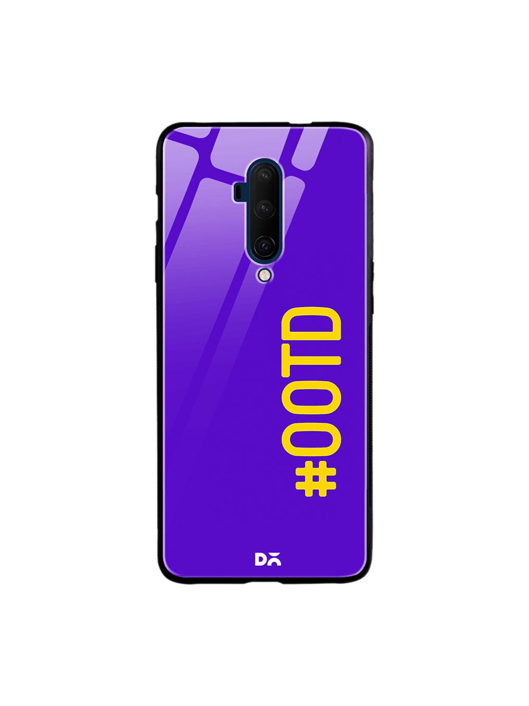 

DailyObjects Blue & Yellow OOTD OnePlus 7T Pro Glass Case