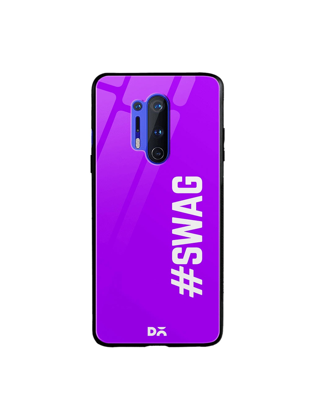 DailyObjects Purple & Pink Swag OnePlus 8 Pro Glass Case