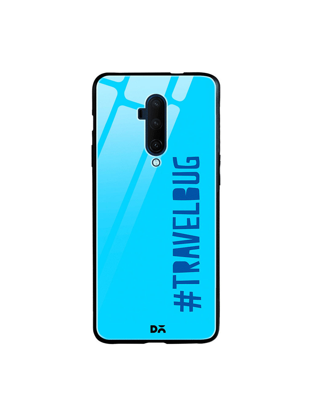 

DailyObjects Blue Travel Bug OnePlus 7 Pro Glass Case
