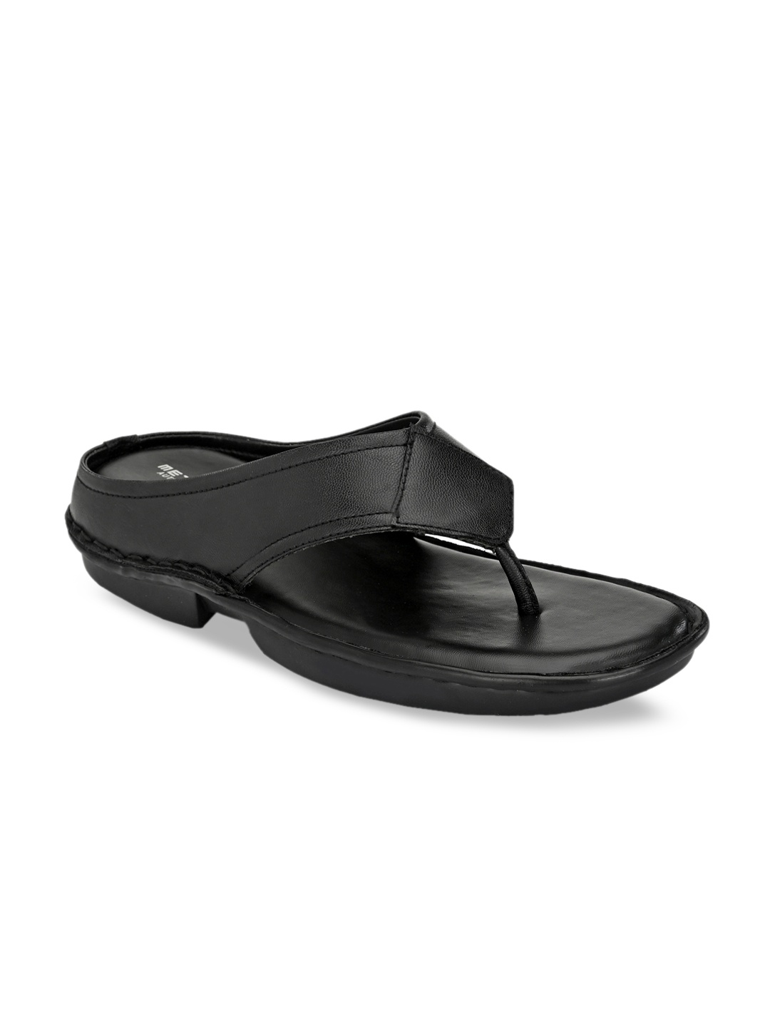 

Metronaut Men Black Comfort Sandals