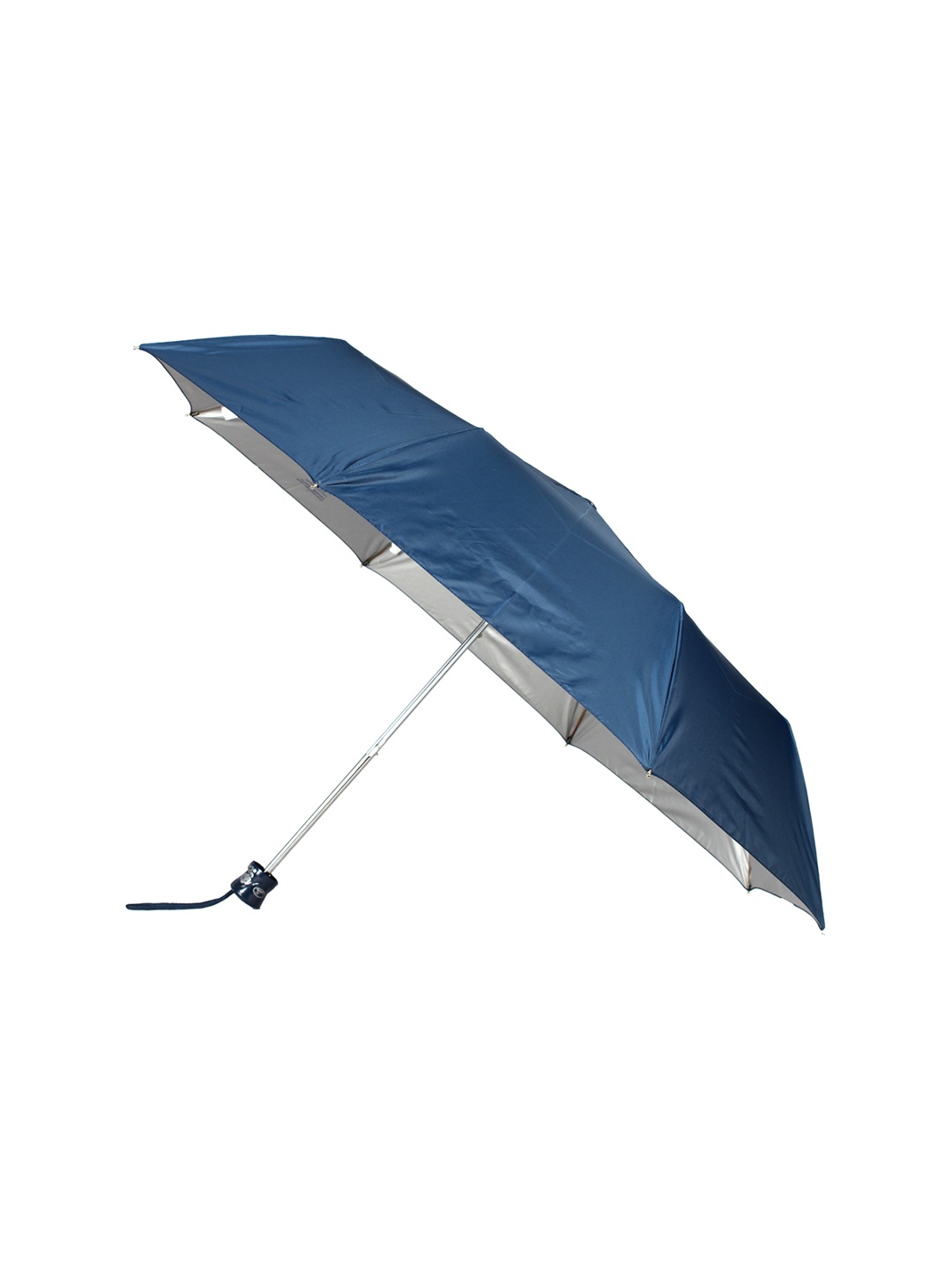 

Johns Unisex Blue Solid 3-Fold Automatic Umbrella