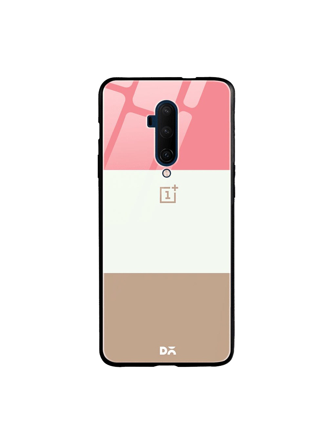 

DailyObjects Pink & White Triplet OnePlus 7T Pro Glass Case