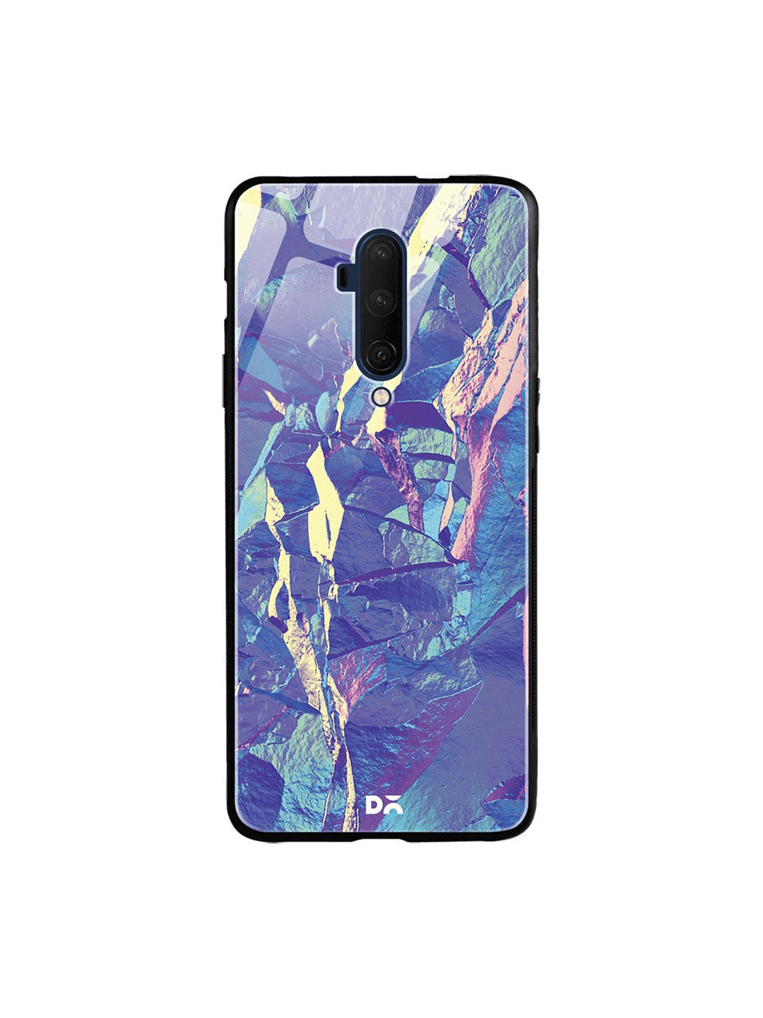 

DailyObjects Blue & Pink Iceberg Holo Satin OnePlus 7T Pro Glass Case