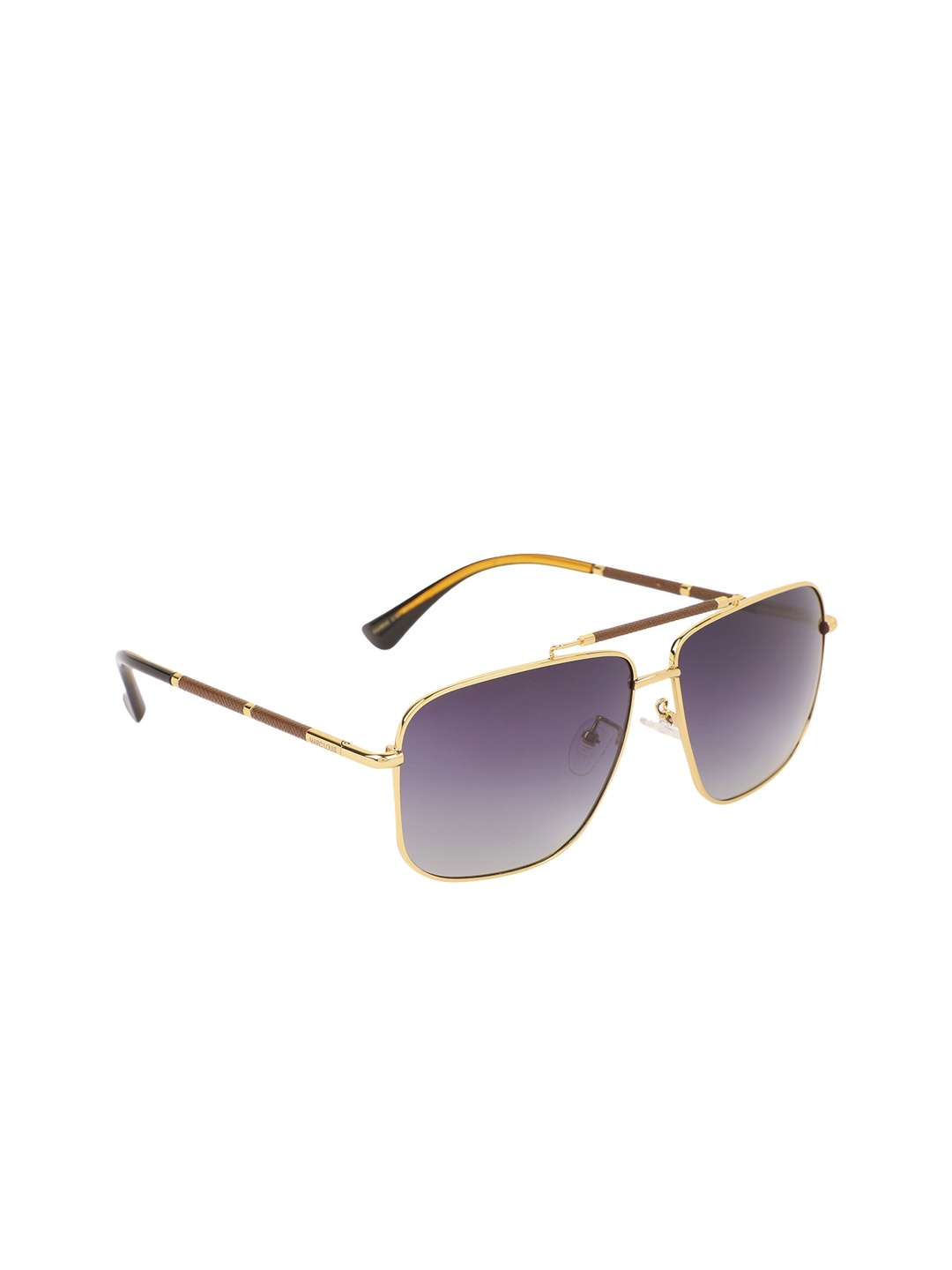 

MARC LOUIS Unisex Square Sunglasses, Grey