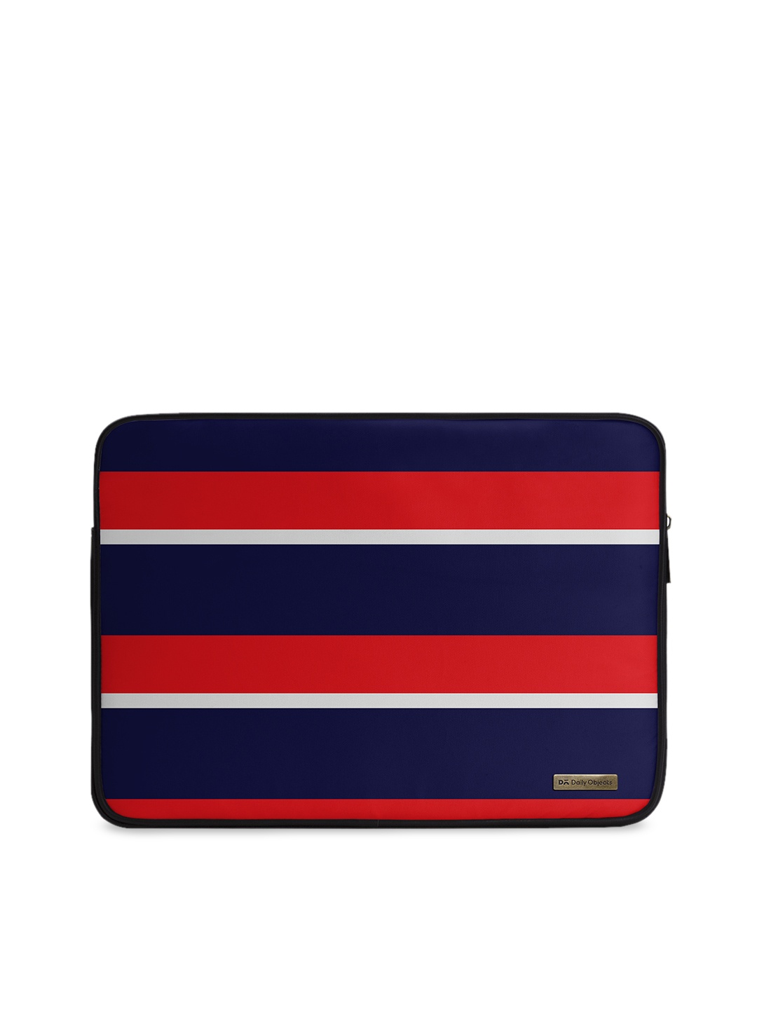 

DailyObjects Unisex Navy Blue & Red Striped Laptop Sleeve