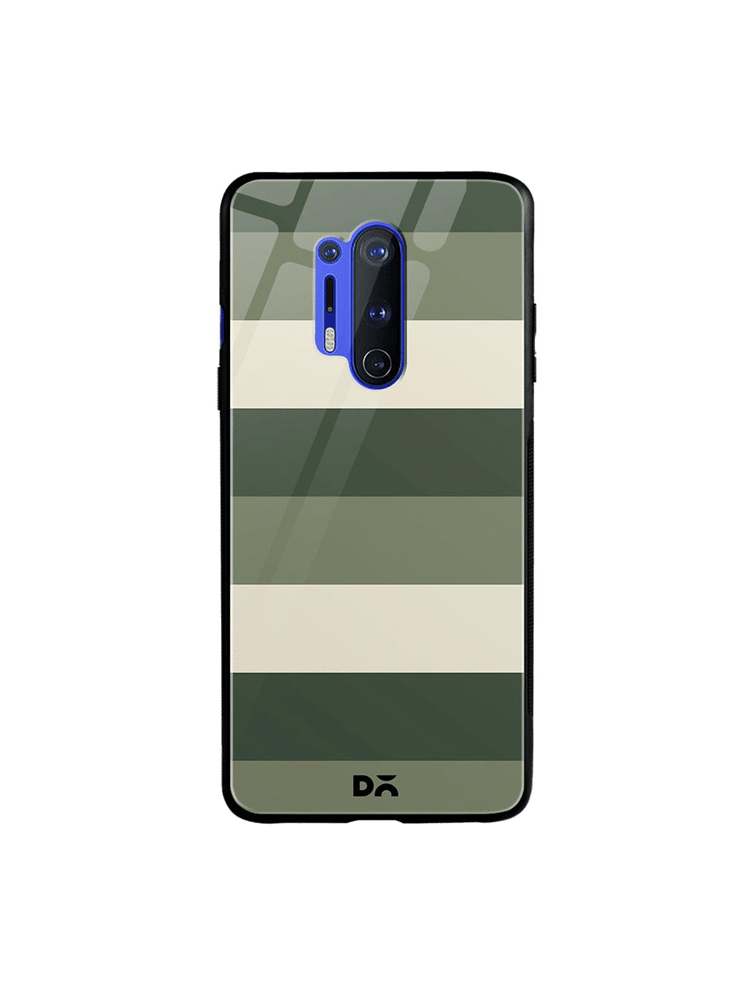 

DailyObjects Green & Beige Camo Lines OnePlus 8 Pro Glass Case