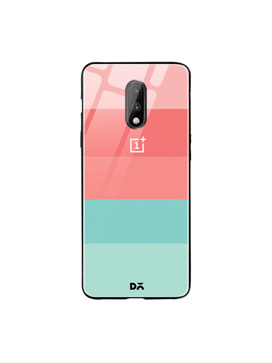 

DailyObjects Green & Pink Pastel Quin OnePlus 7 Glass Case