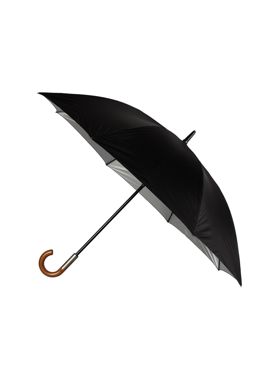 

Johns Unisex Black Solid Umbrella