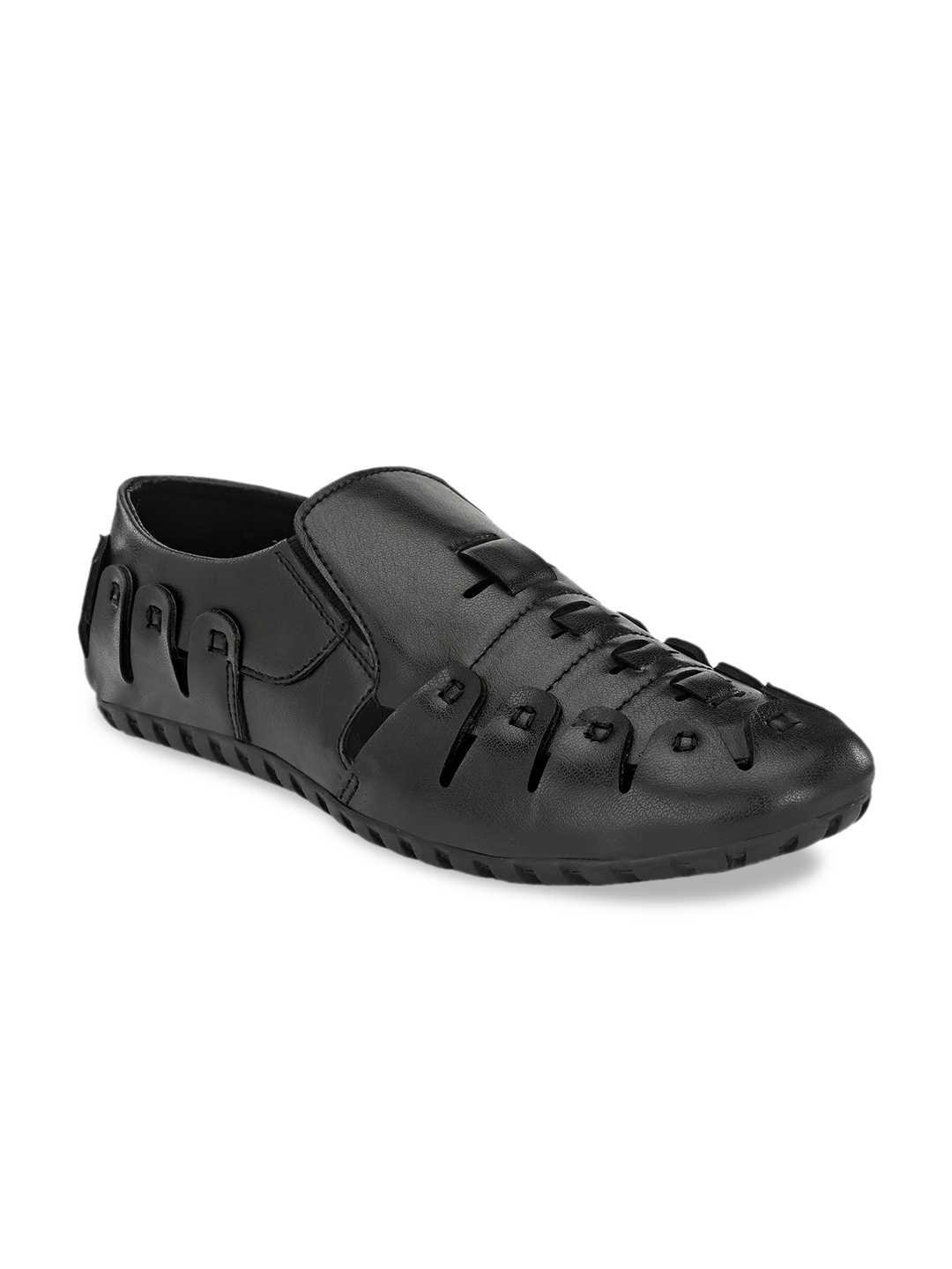 

Metronaut Men Black Fisherman Sandals