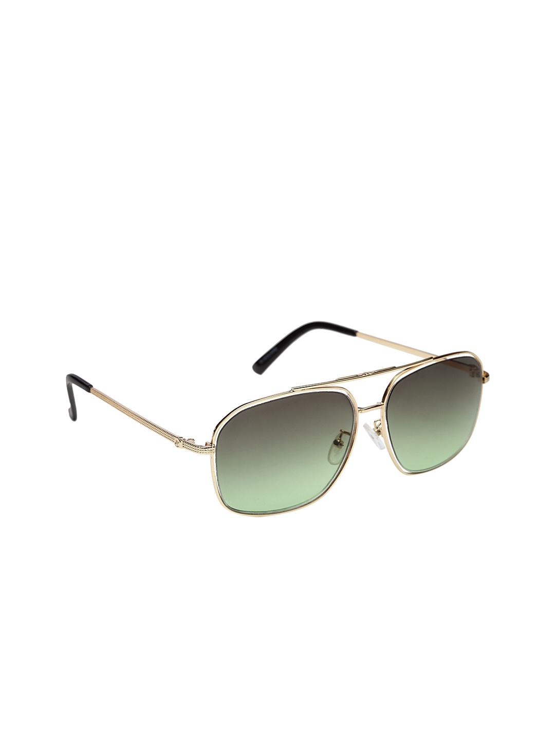 

Get Glamr Unisex Square UV Protected Sunglasses SG-UN-MT-359-18, Green