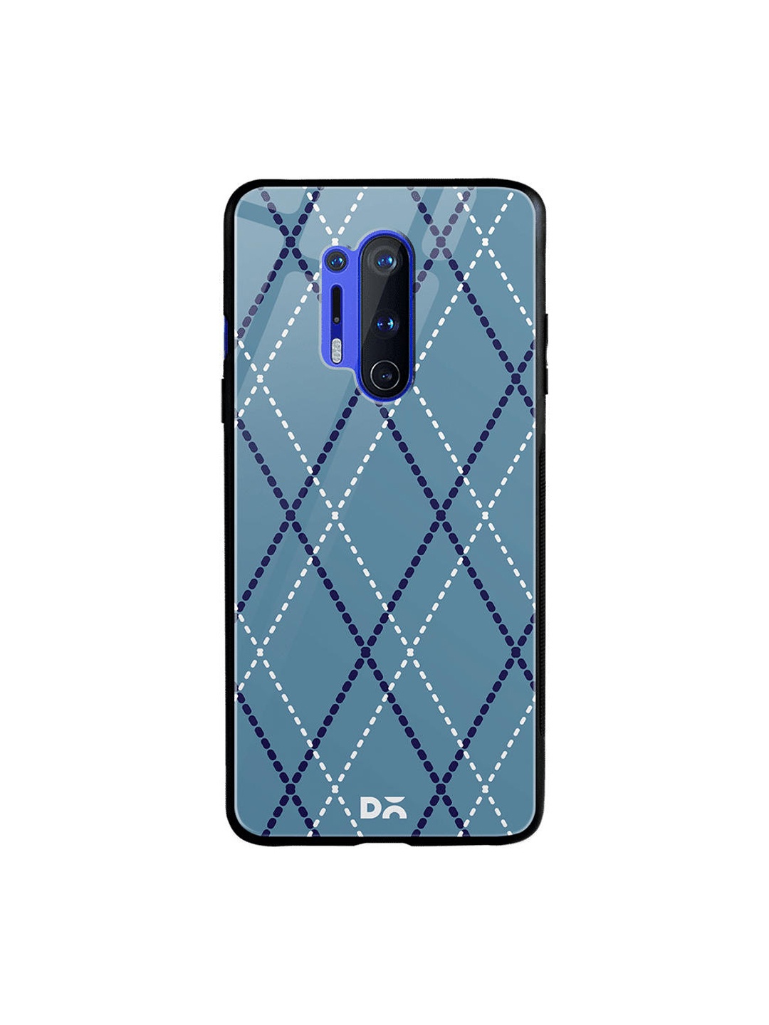 

DailyObjects Blue & White Blueberry Diamond Rope OnePlus 8 Pro Glass Mobile Case