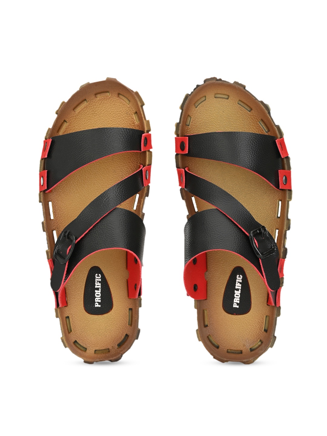 

Prolific Men Black Solid Sliders