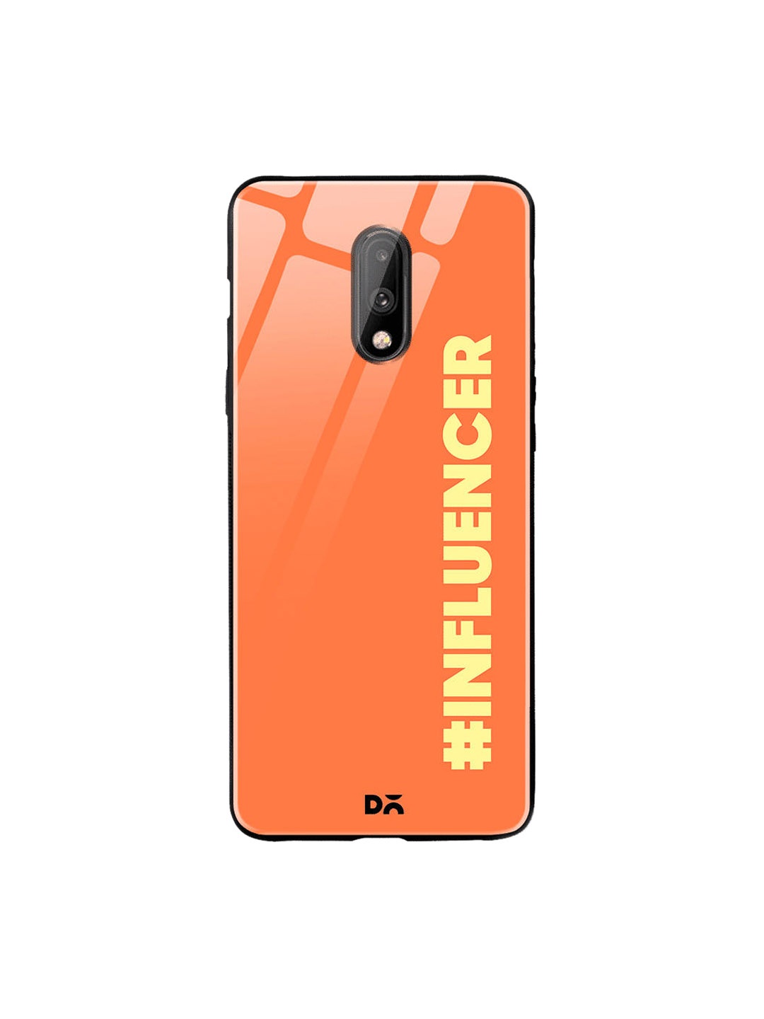 

DailyObjects Orange & Yellow Influencer OnePlus 7 Glass Case