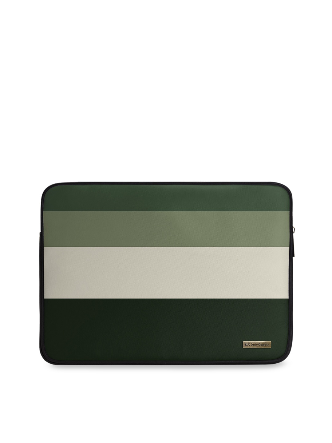 

DailyObjects Unisex Green & Beige Printed Laptop Sleeve