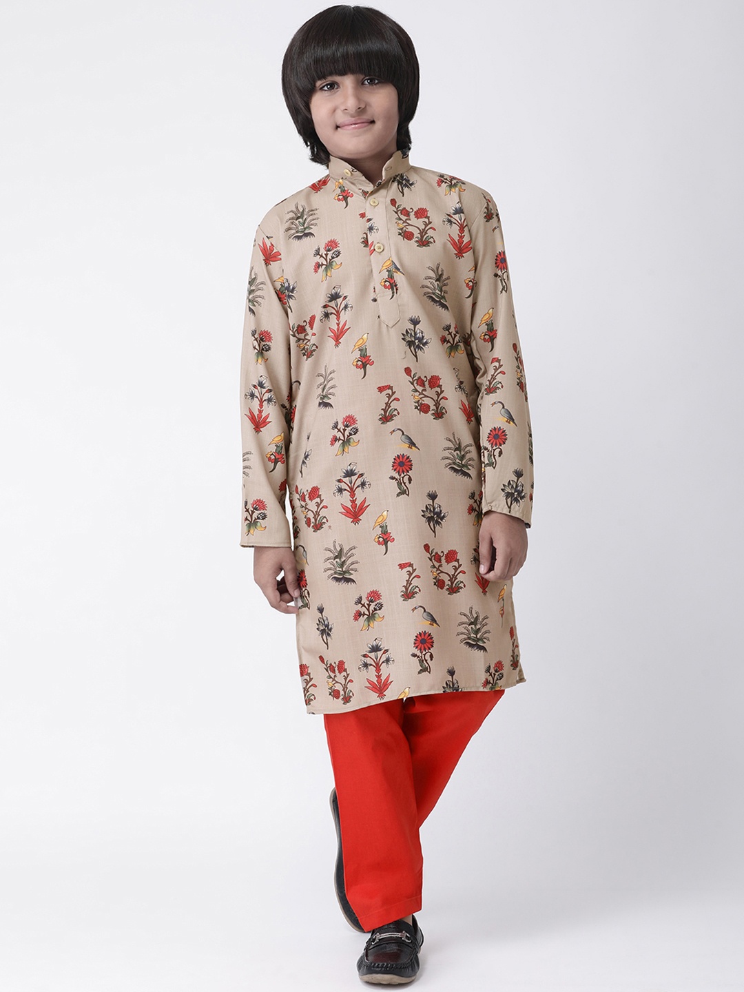 

Hangup Boys Multicoloured Printed Kurta with Pyjamas, Multi