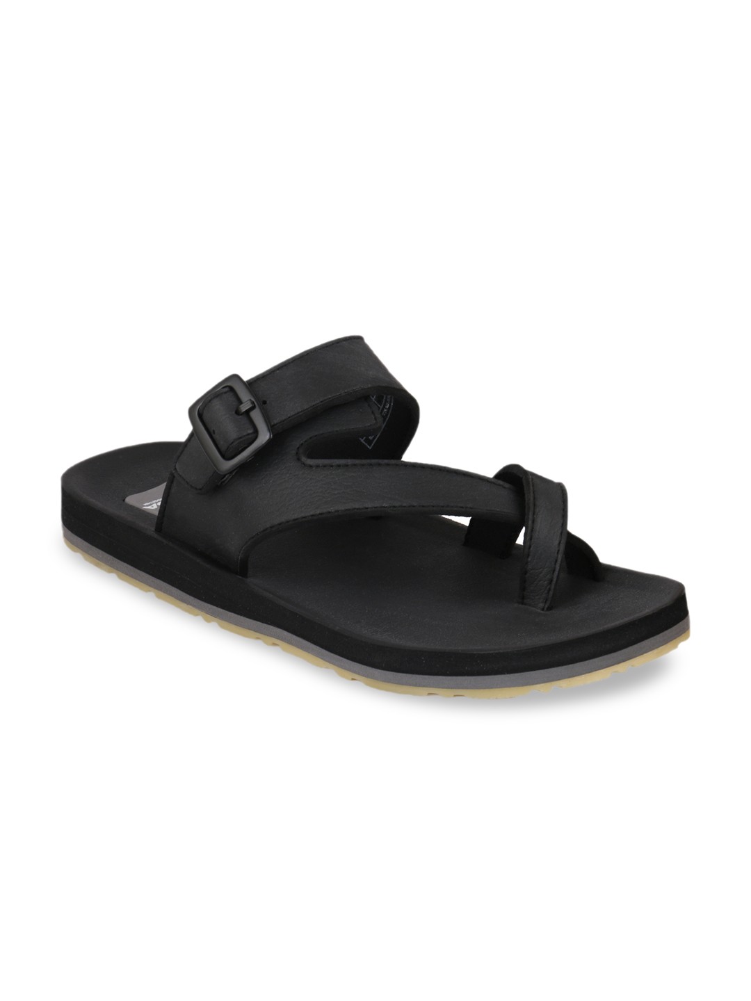 

Adda Men Black Comfort Sandals