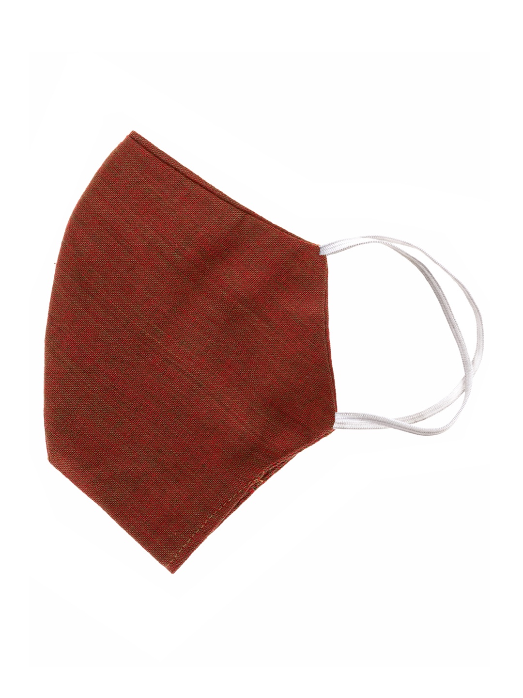 

PANASH Unisex Brown Solid 2-Ply Reusable Outdoor Khadi Masks