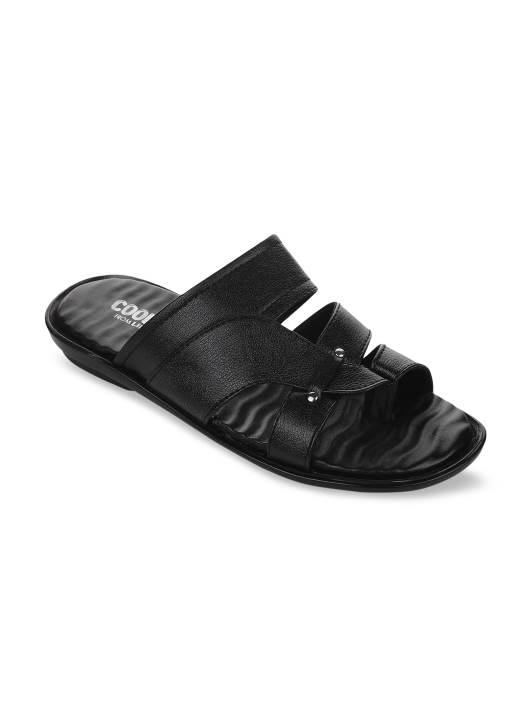 

Liberty Men Black Comfort Sandals