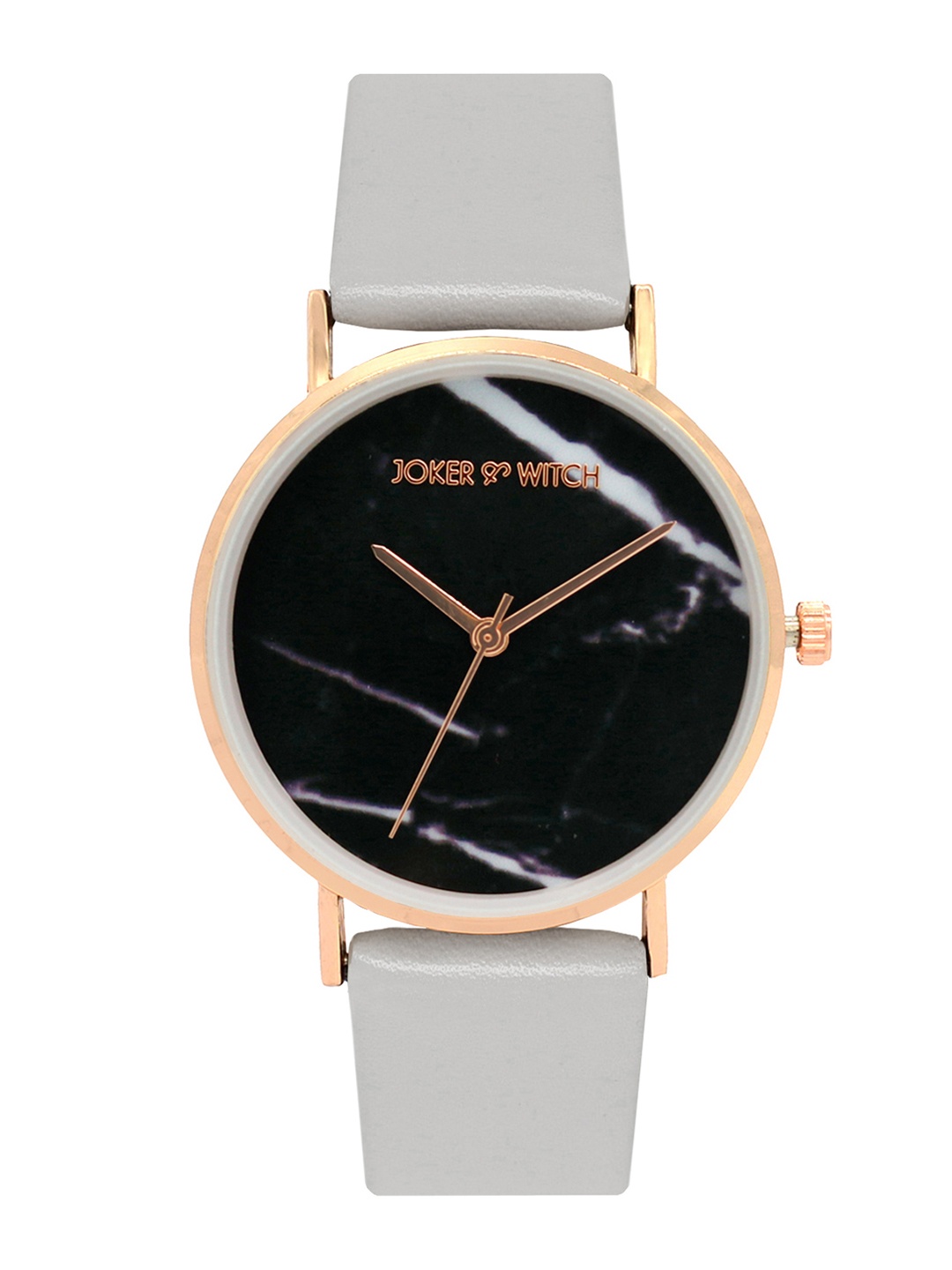 JOKER & WITCH Women Black & Grey Analogue Watch